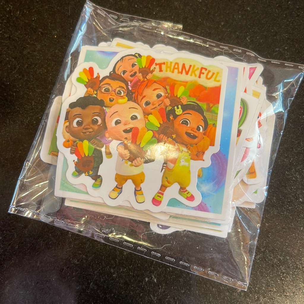 50 Cocomelon Stickers Brand New